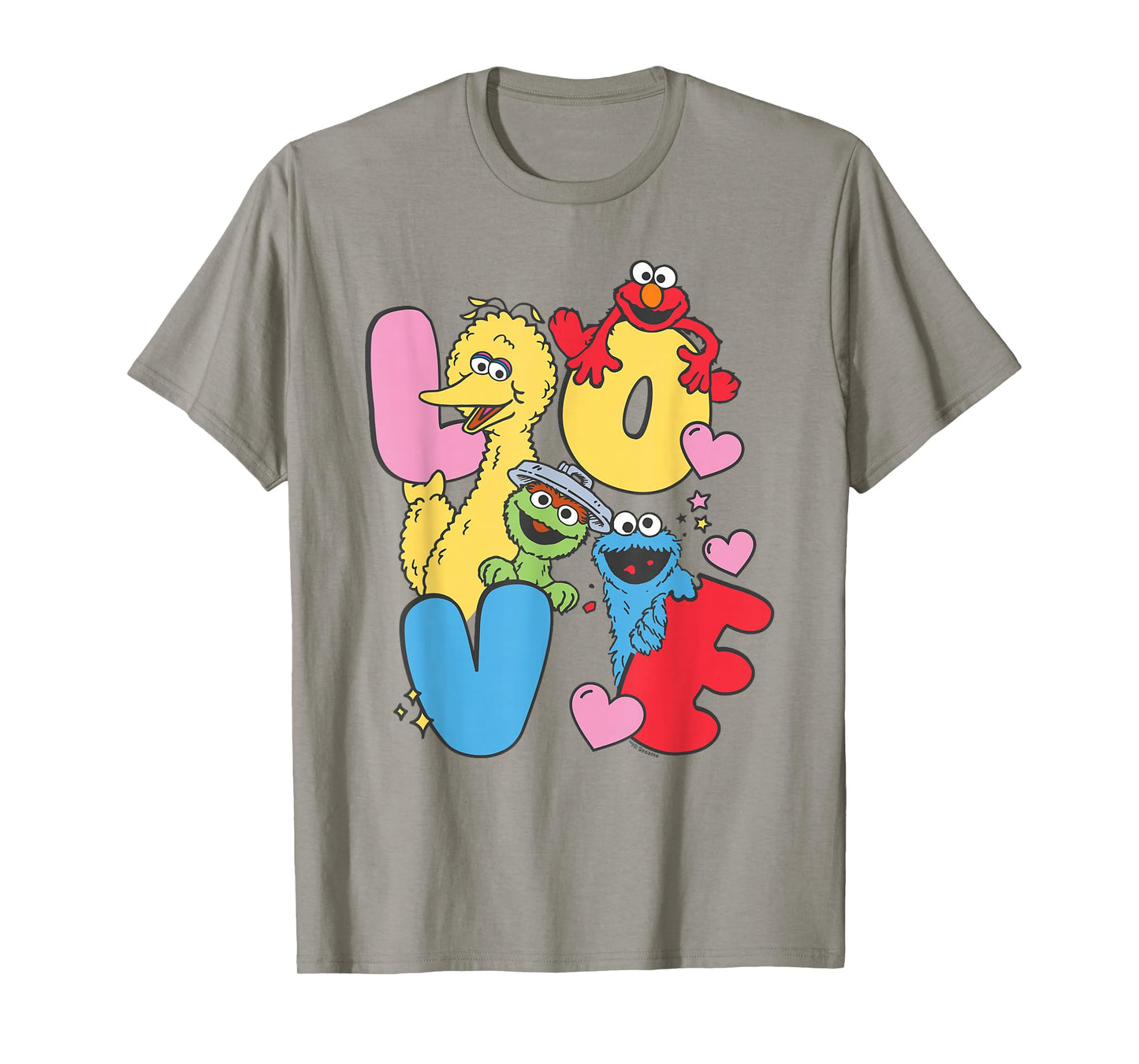 Sesame Street Character Love Valentine T-Shirt