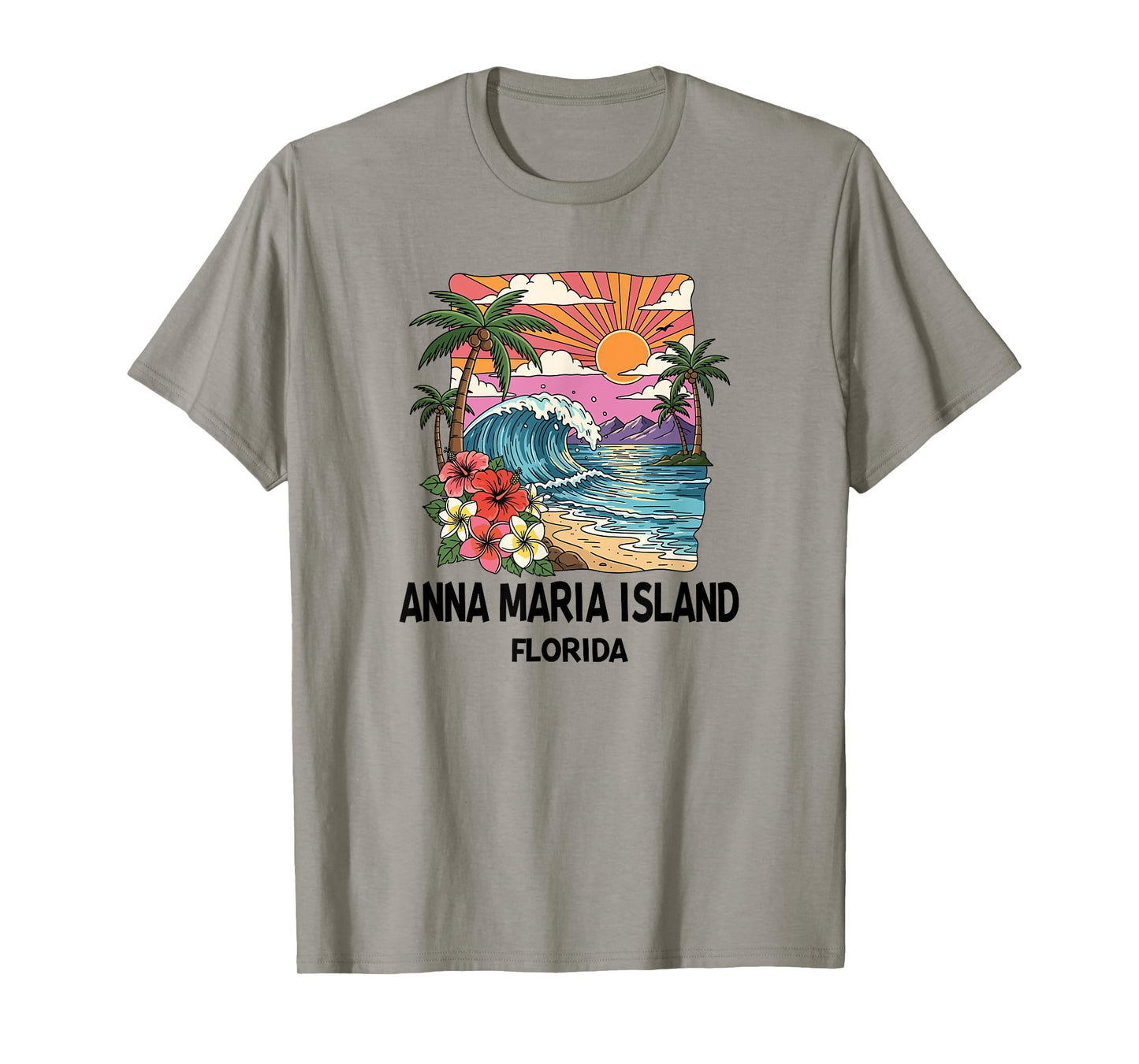 Anna Maria Island tropical beach souvenir vacation gift T-Shirt