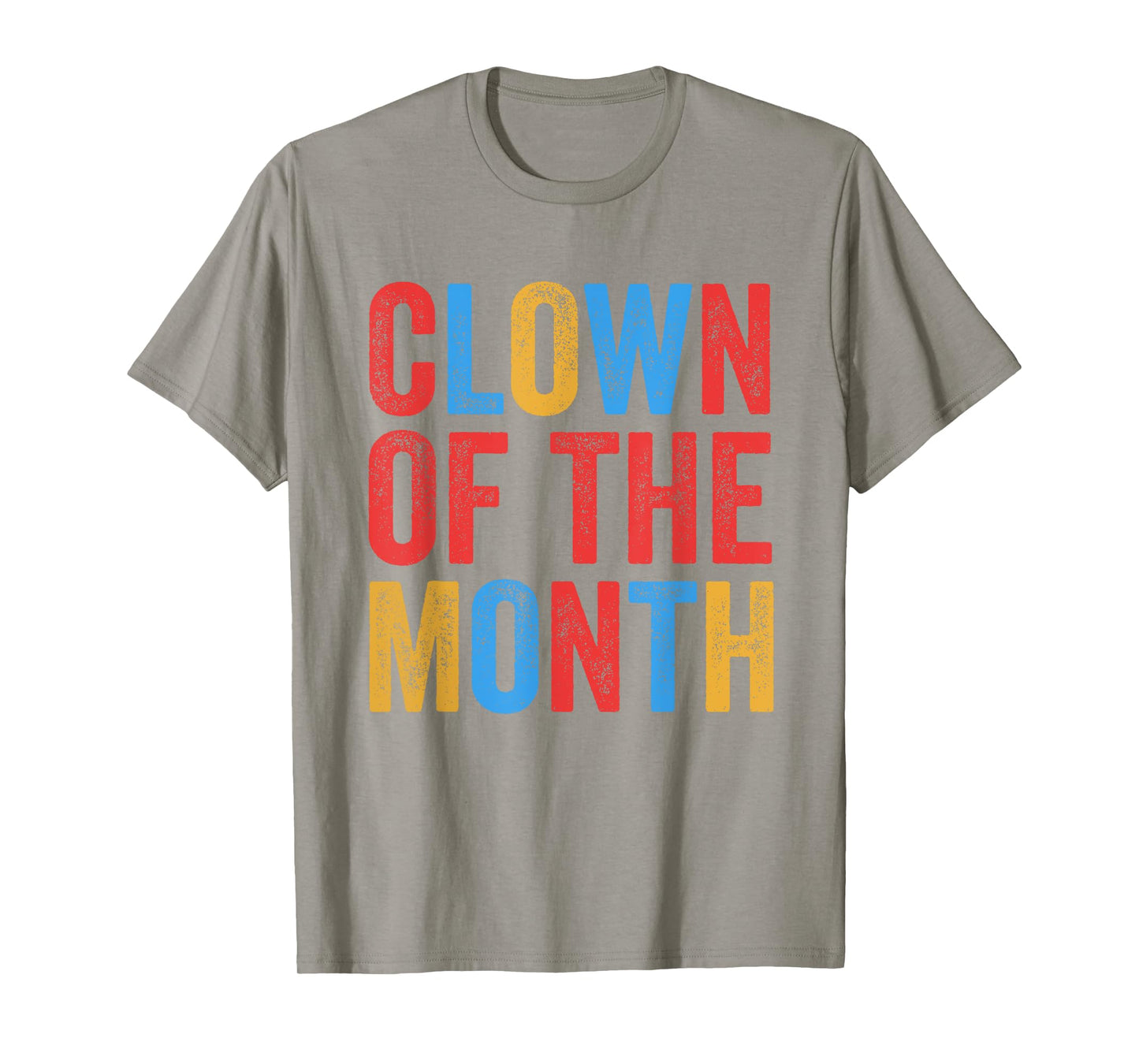 Clown Of The Month Clowncore Aesthetic Funny Circus Retro T-Shirt