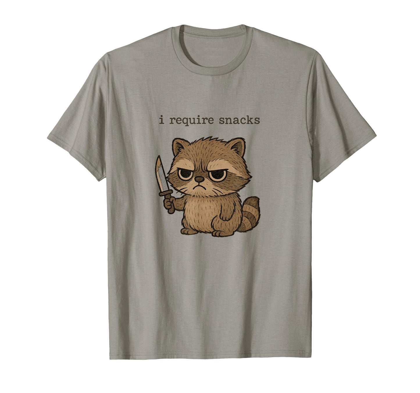 I Require Raccoon Snacks T-Shirt