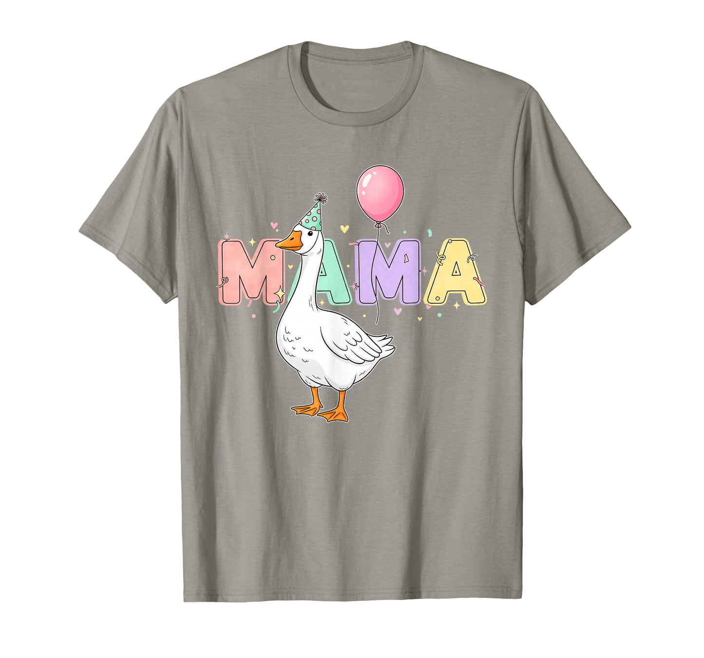 Mama Goose Silly Goose Matching Family 1st Birthday T-Shirt