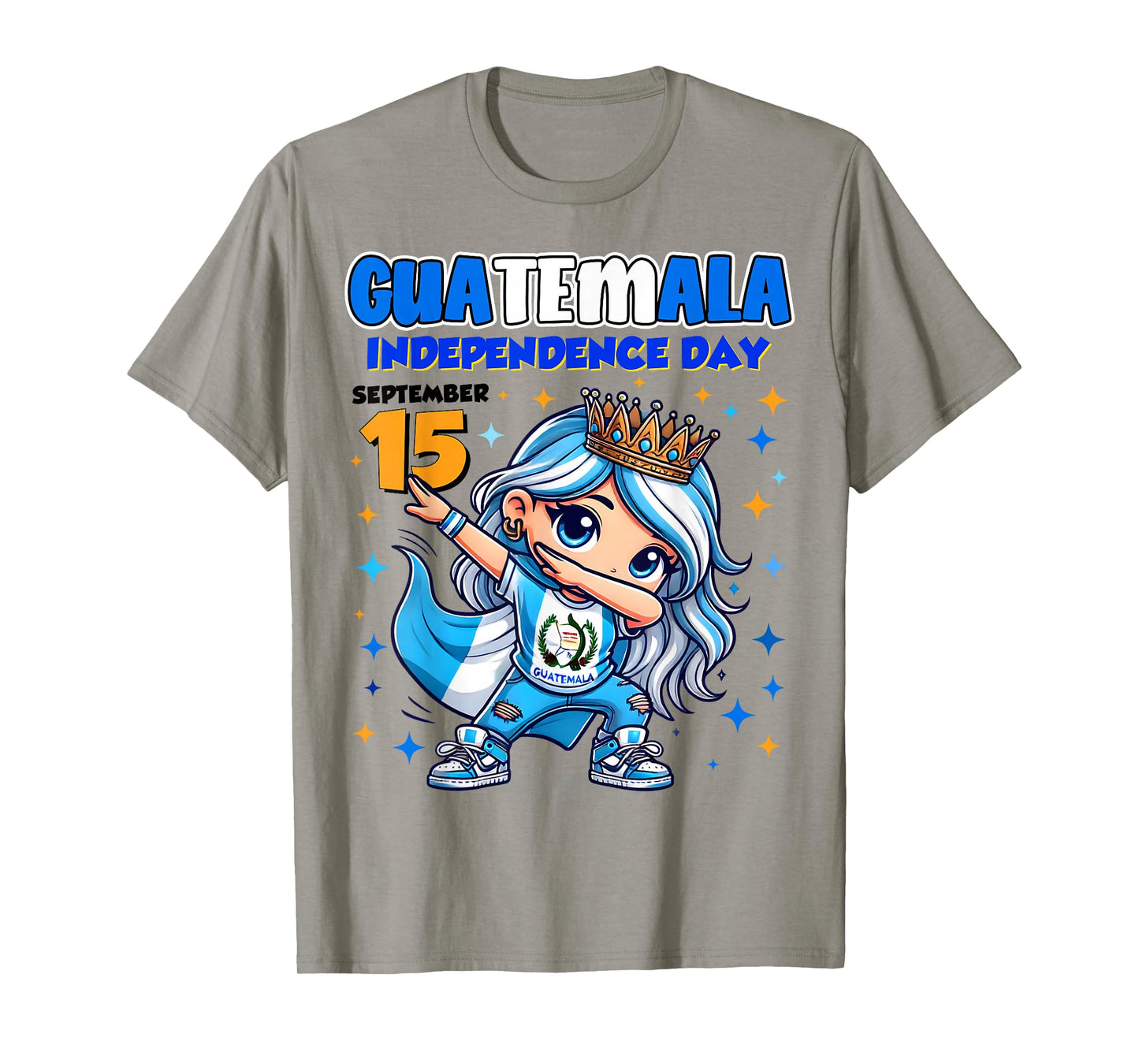 Guatemala Independence Day September 15 Celebration girls T-Shirt