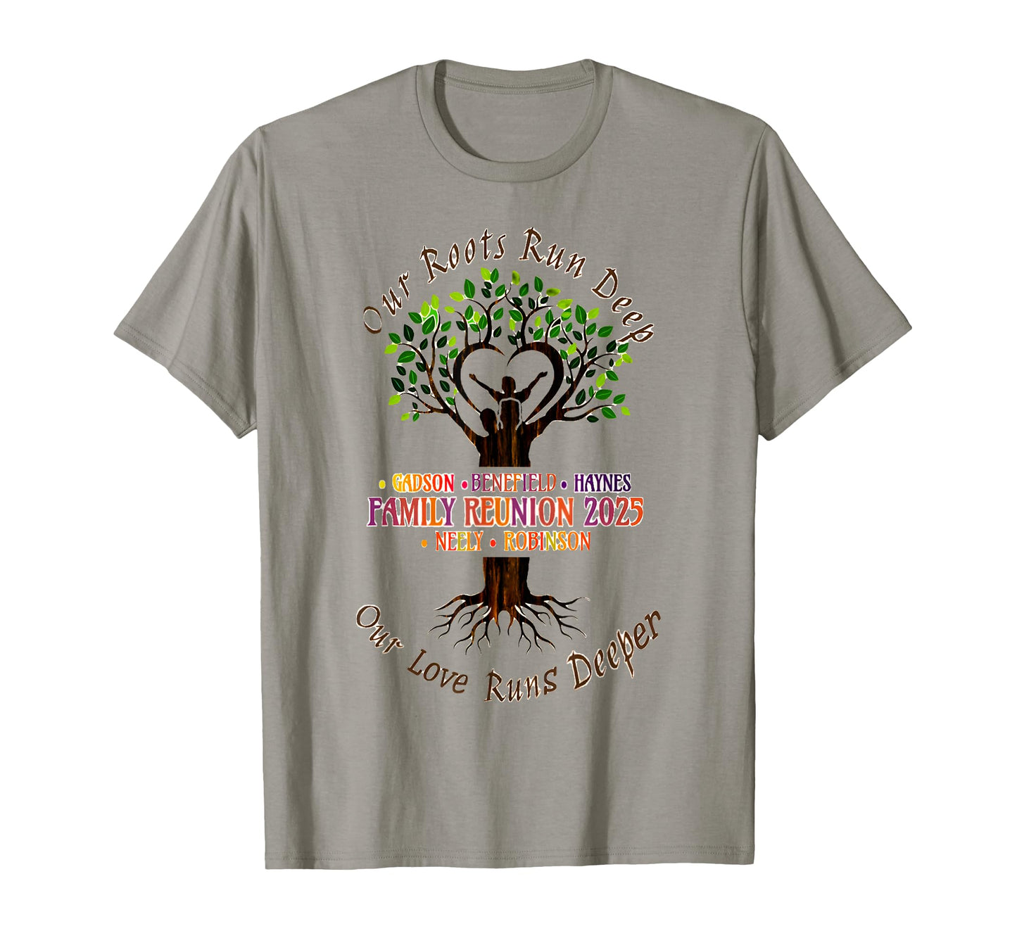 Our Love Runs Deeper Family Reunion Tee T-Shirt