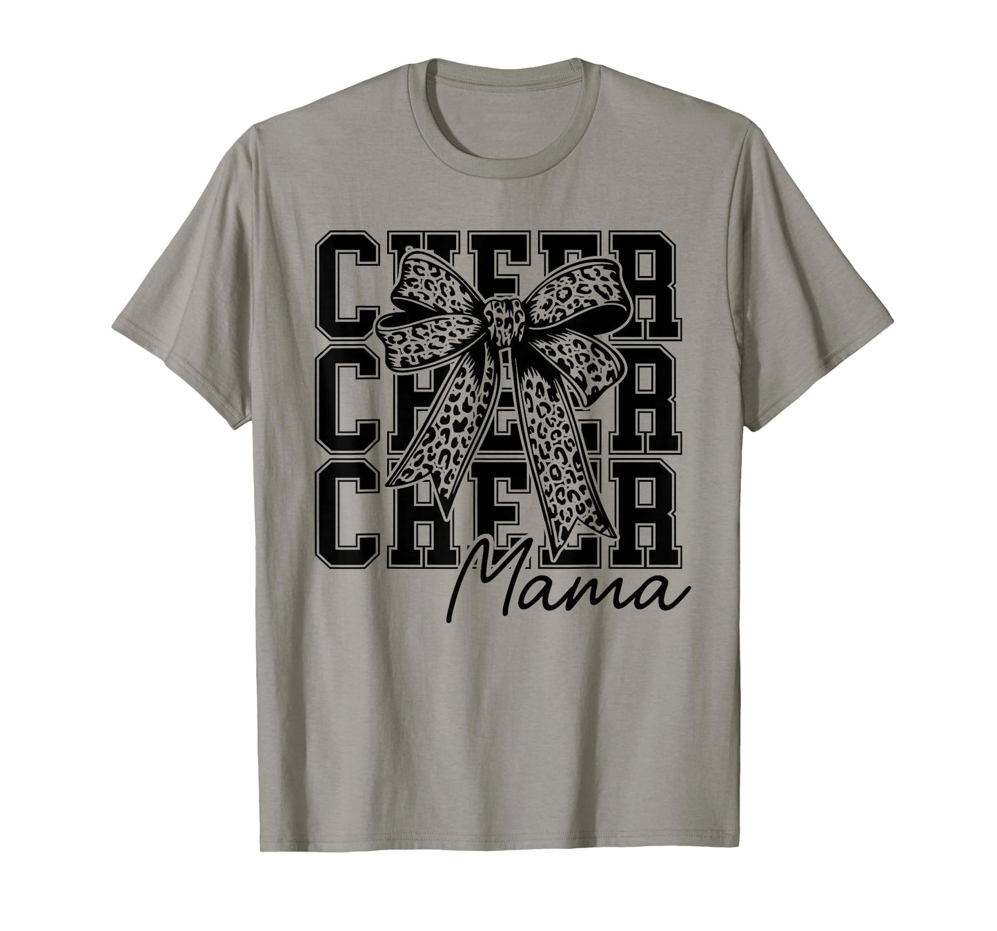 Cheer Mama Cheerleader Mom Cheer Mom Biggest Fan Mothers Day T-Shirt