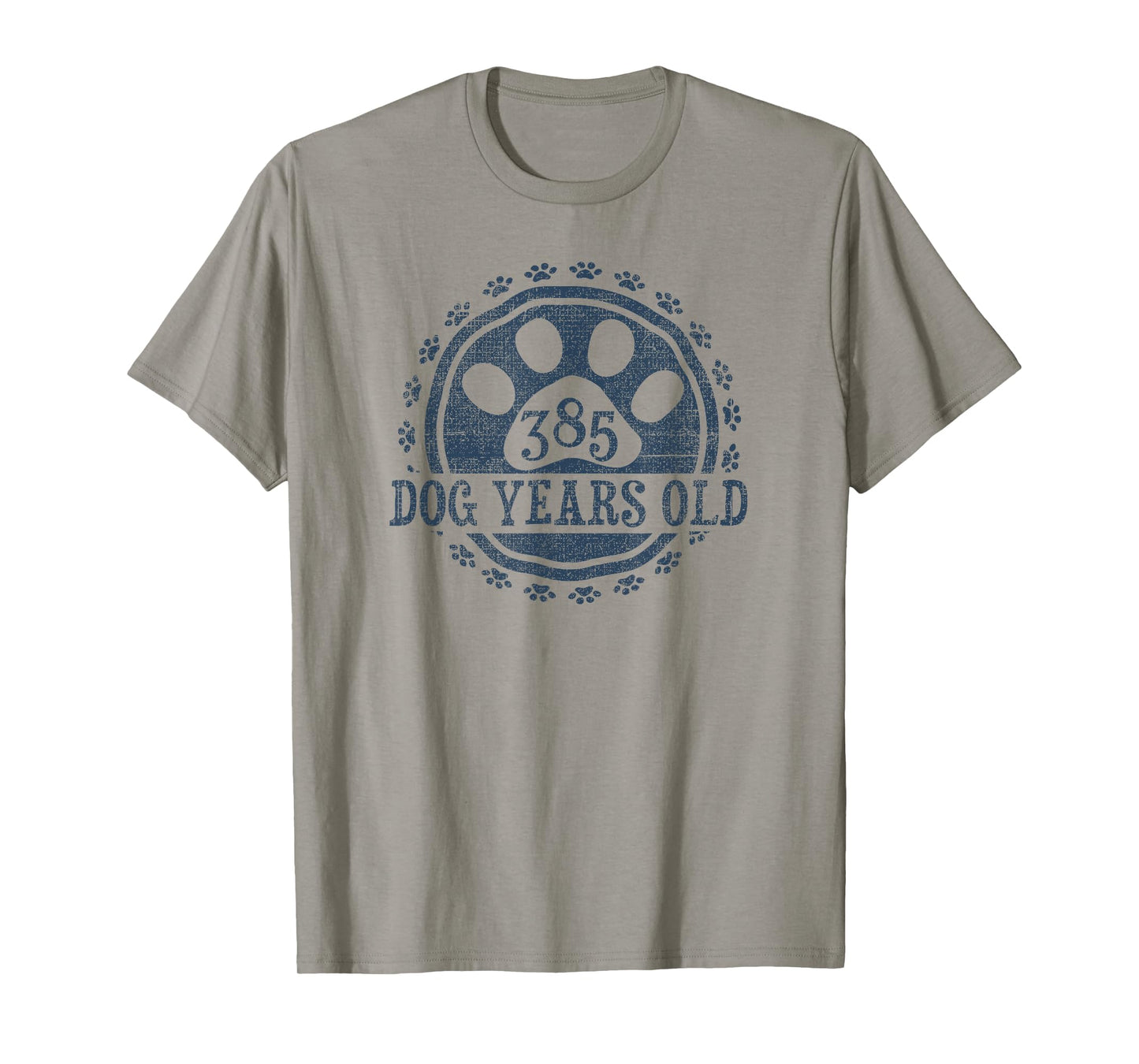 385 Dog Years Old, 55 in Human 55th Birthday Give Idea T-Shirt
