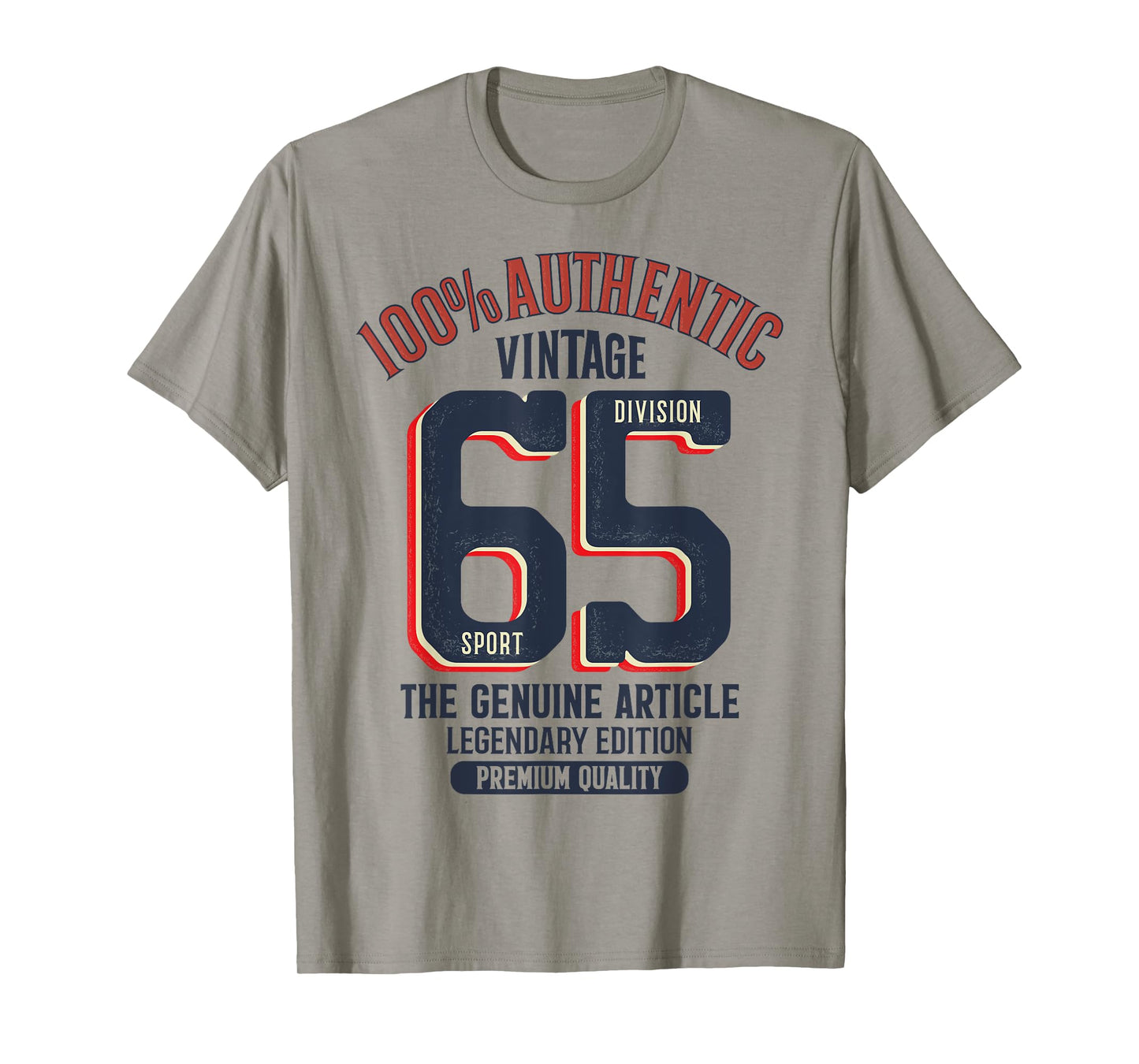 Vintage Sport Division 1965 - 60th Birthday Gift for Men T-Shirt