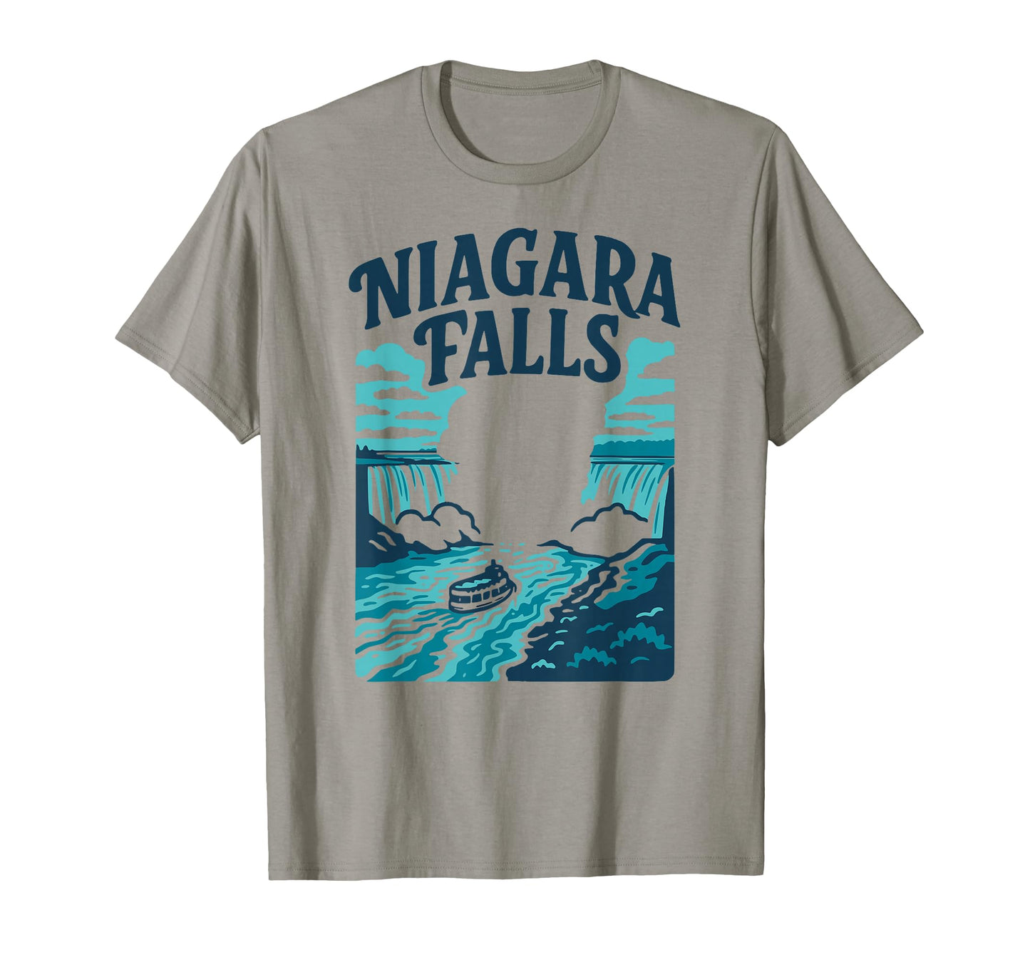 Niagara Falls Waterfall The Falls Souvenir Gift Vacation Tee T-Shirt