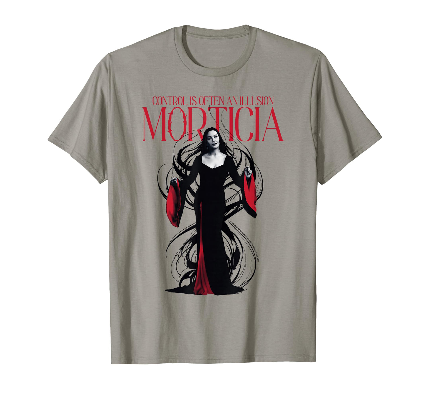 Wednesday Season 2 Control is Often an Illusion Morticia T-Shirt