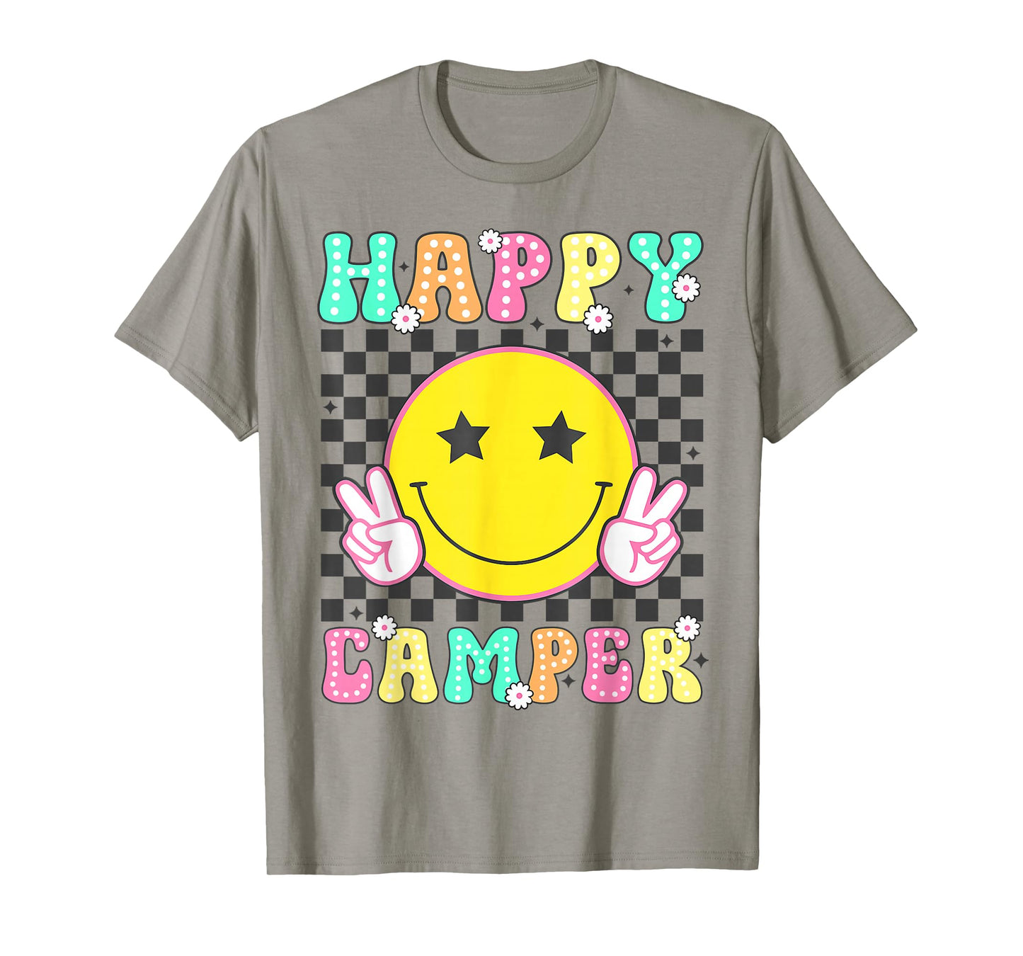 Camper Happy Summer Camp Camping for Men Women Kids T-Shirt