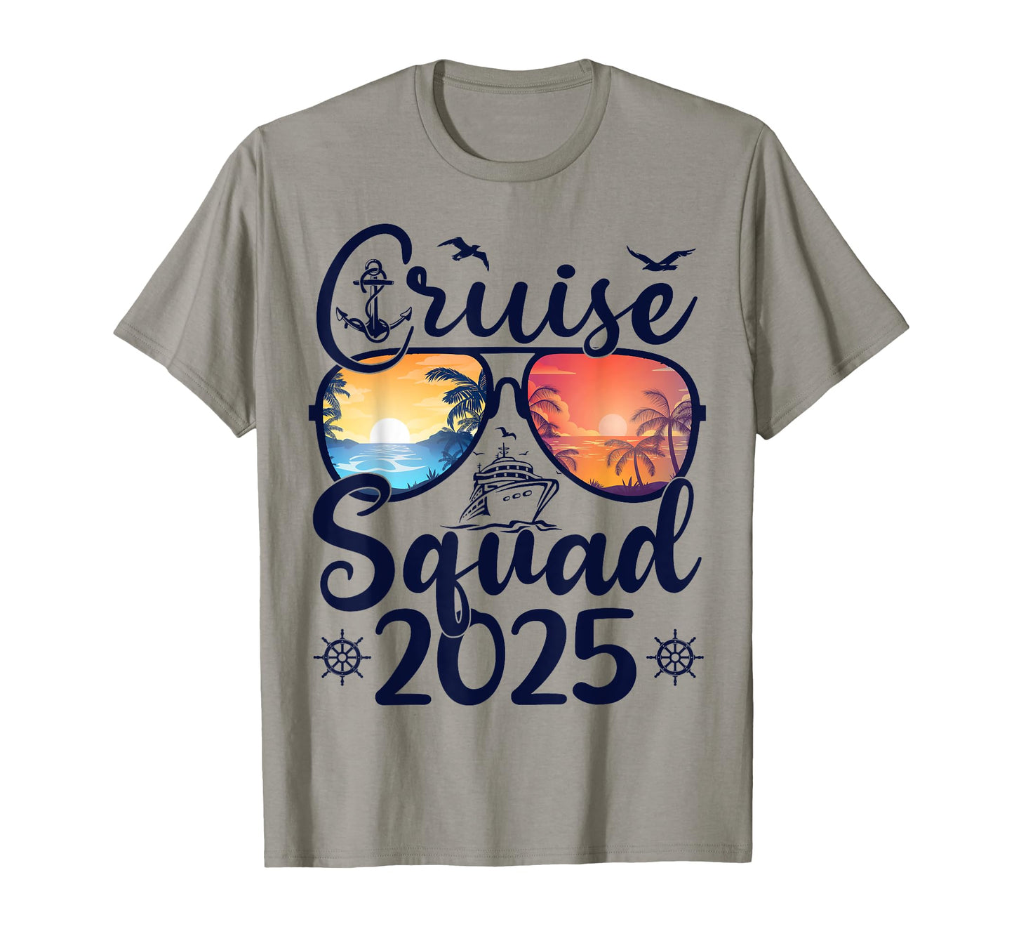 Cruise Squad 2025 Summer Vacation Family Matching Cruise T-Shirt