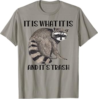 Raccoon It Is What It Is And It's Trash T-Shirt