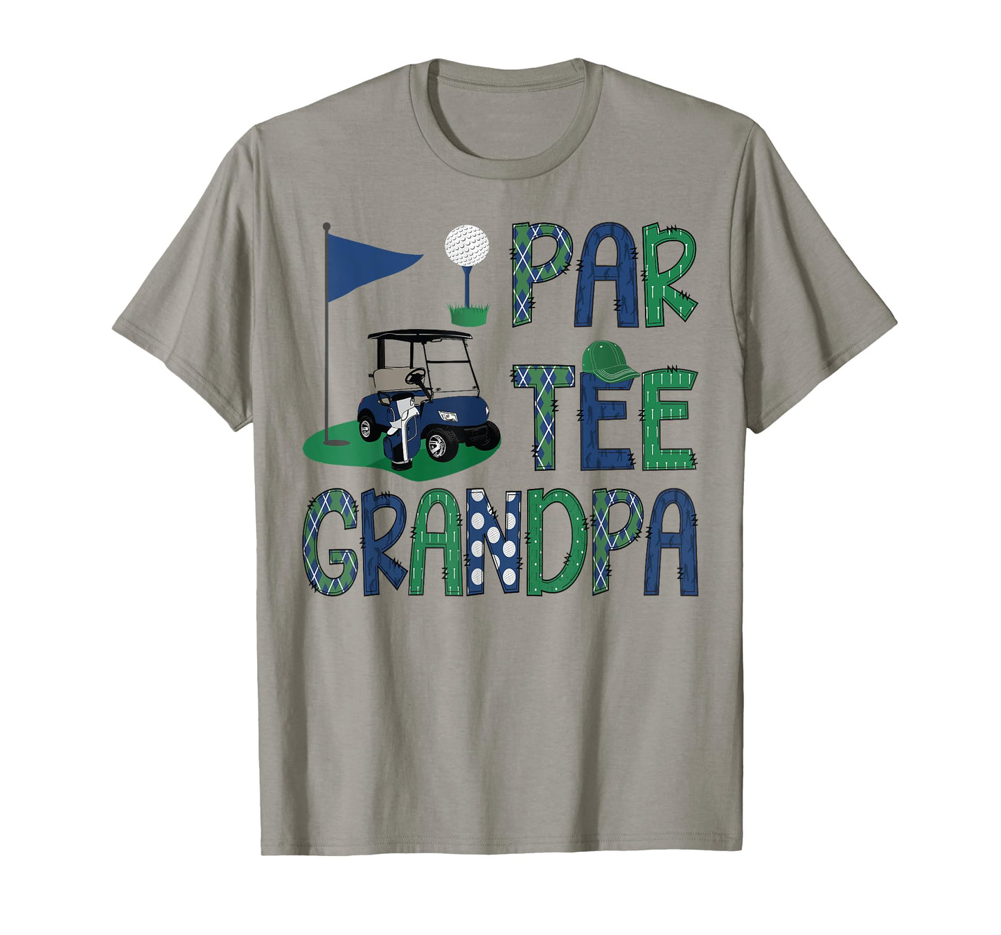 Par-Tee Grandpa Golf Lover Birthday Party Family Matching T-Shirt