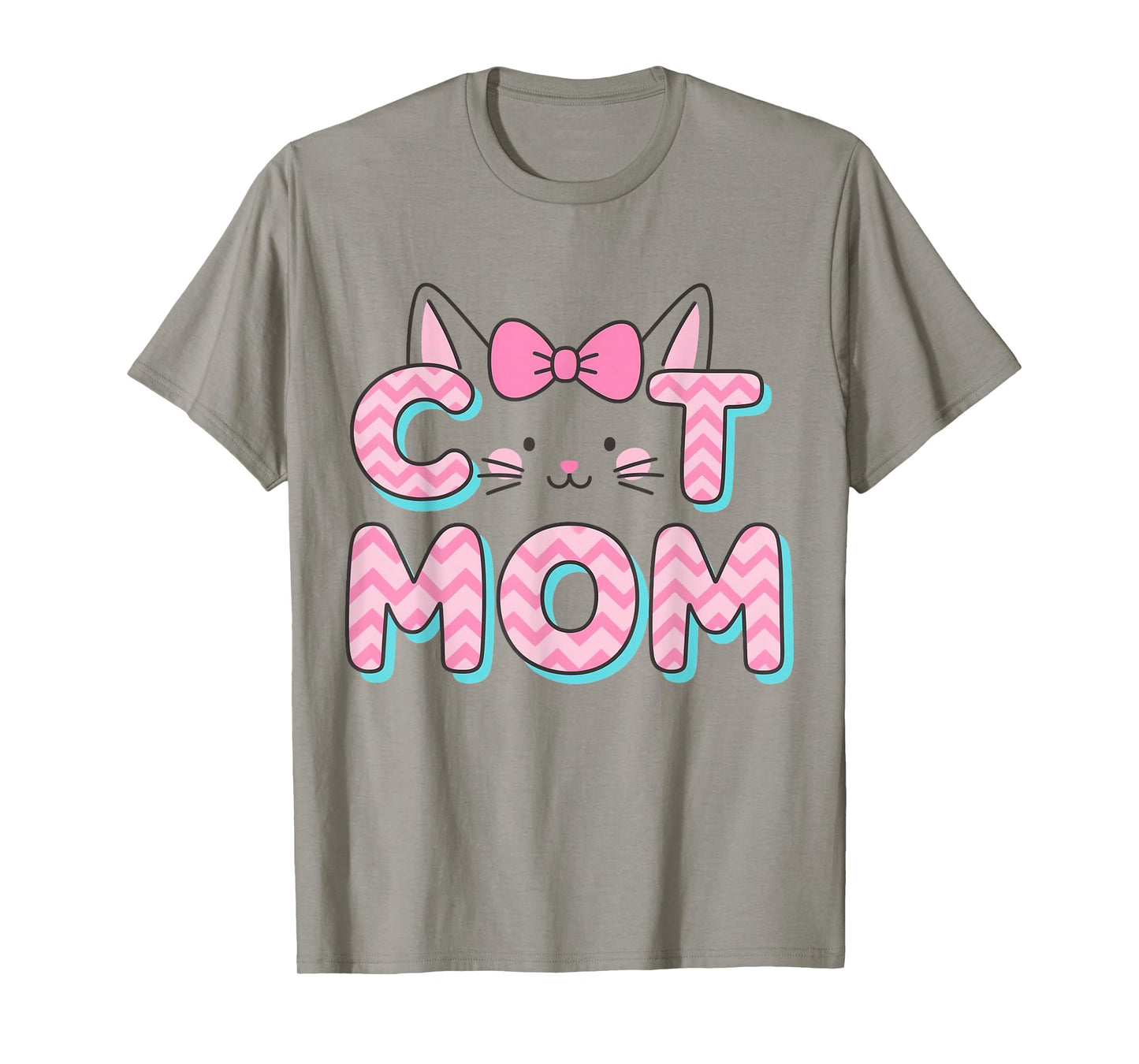 Women Cat Mom Cat Lover Cute Mother's Day Mama I Love My Cat T-Shirt