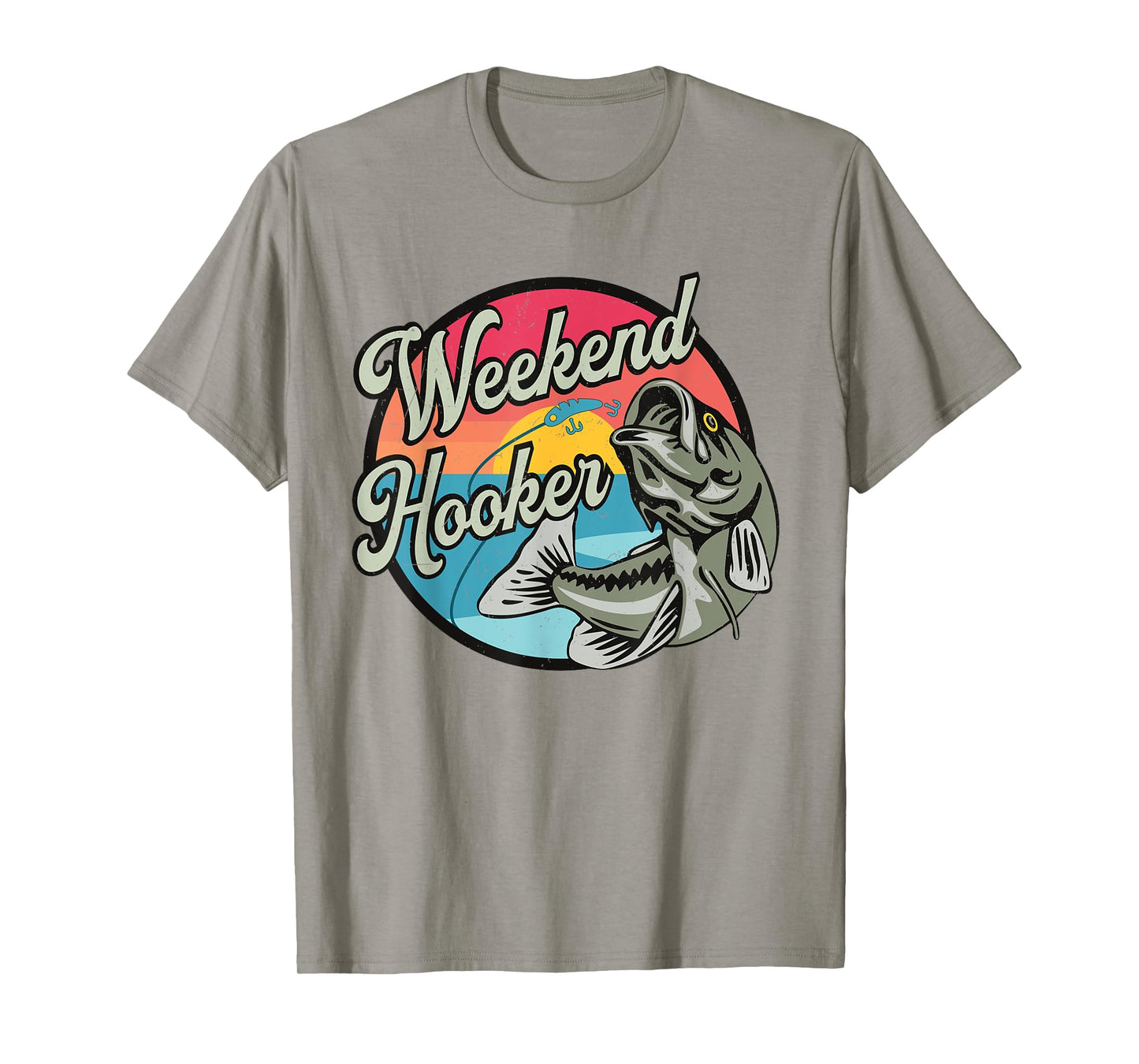 Weekend Hooker Funny Fishing Summer Vacation Fisherman T-Shirt