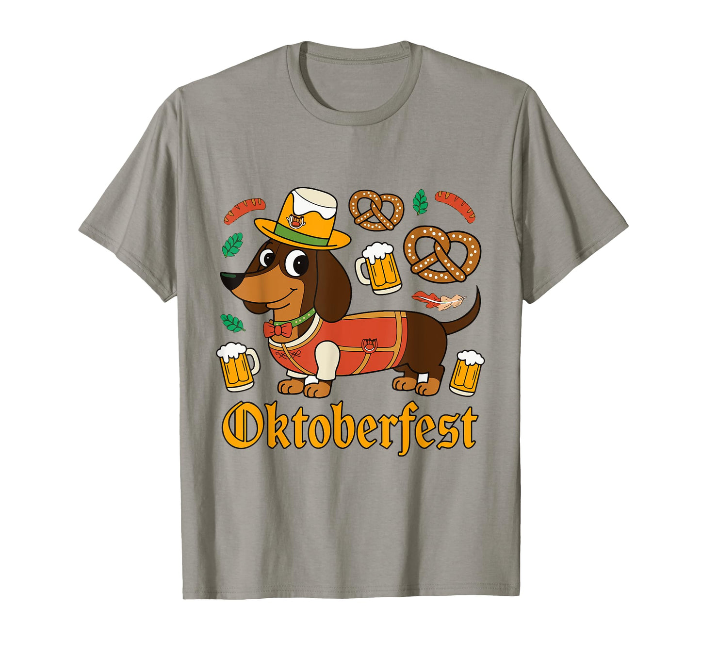 Oktoberfest Dachshund Cute Sausage Dog German Men Women T-Shirt