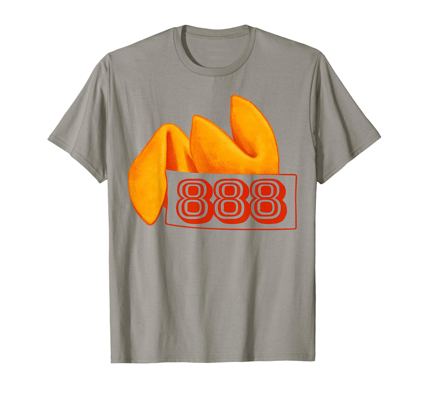 Chinese Fortune Cookie Funny Lucky Number 888 T-Shirt