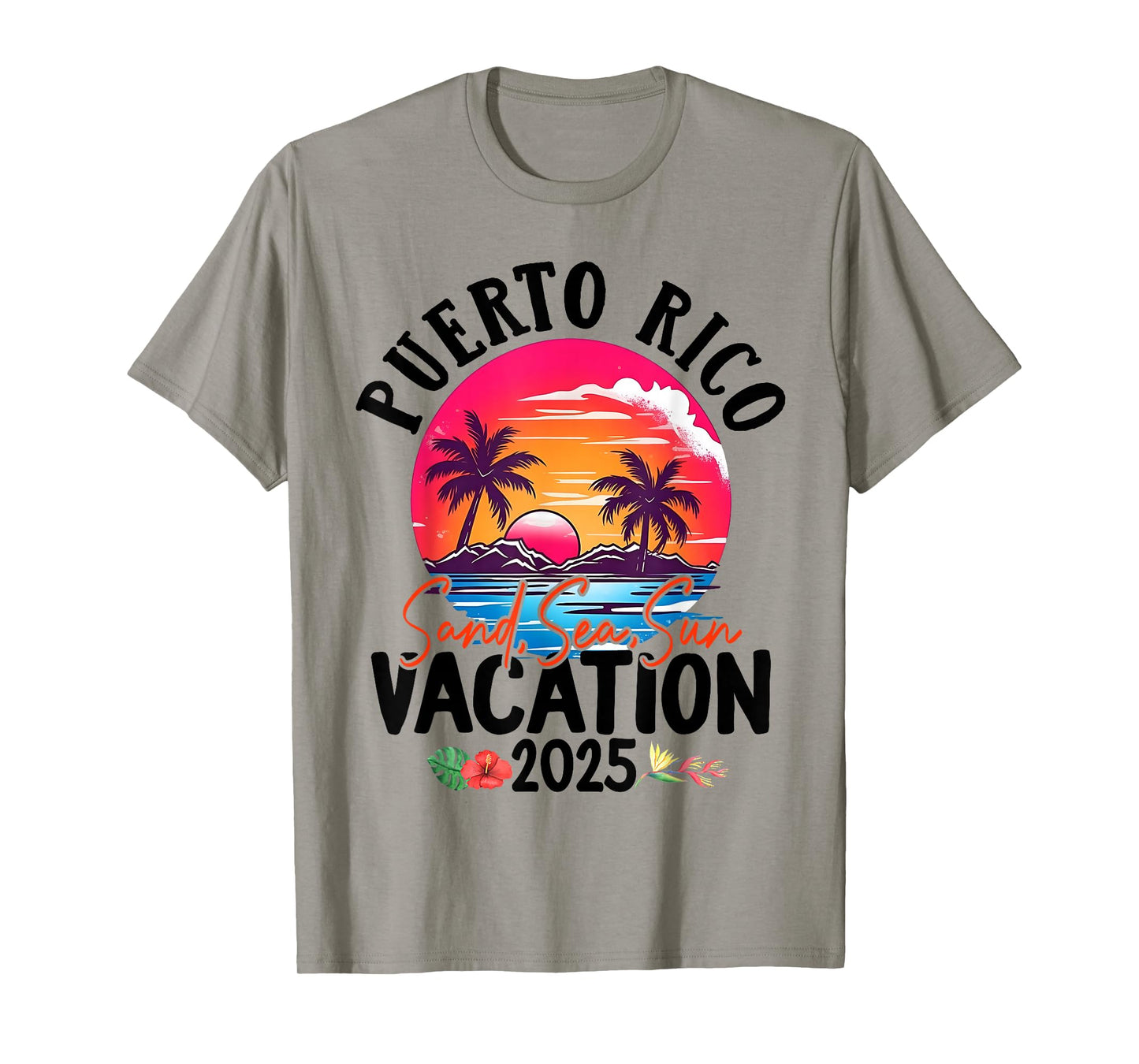 Puerto Rico Vacation 2025 Souvenir Matching Family Group T-Shirt by Puerto Rico Vacation Souvenir Holiday for Families, Couples, Groups - Blue, Unisex-Adults, Unisex-Kids, Short Sleeve, T-Shirt