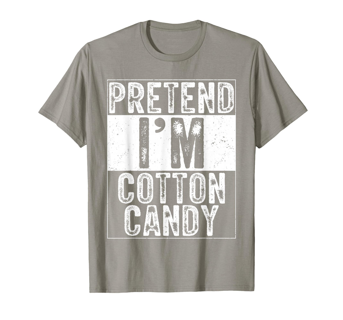 Pretend I'm Cotton Candy Family Women Men Costume Halloween T-Shirt