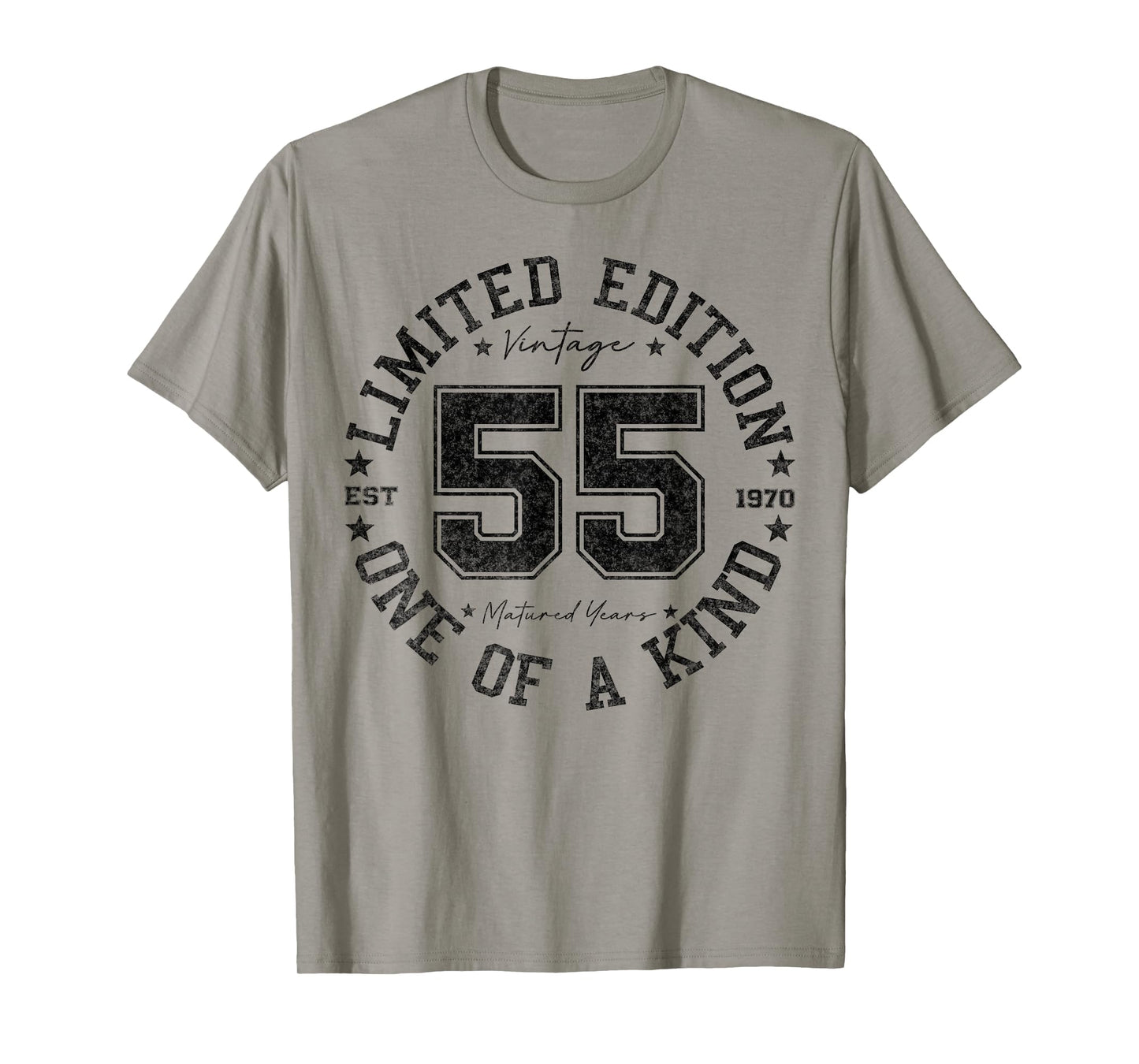 55 Year Old Gifts Vintage 1970 Limited Edition 55th Birthday T-Shirt