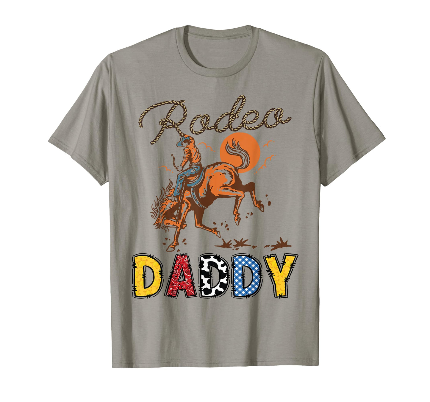 Rodeo Daddy Cowboy Cowgirl Birthday Matching Family T-Shirt