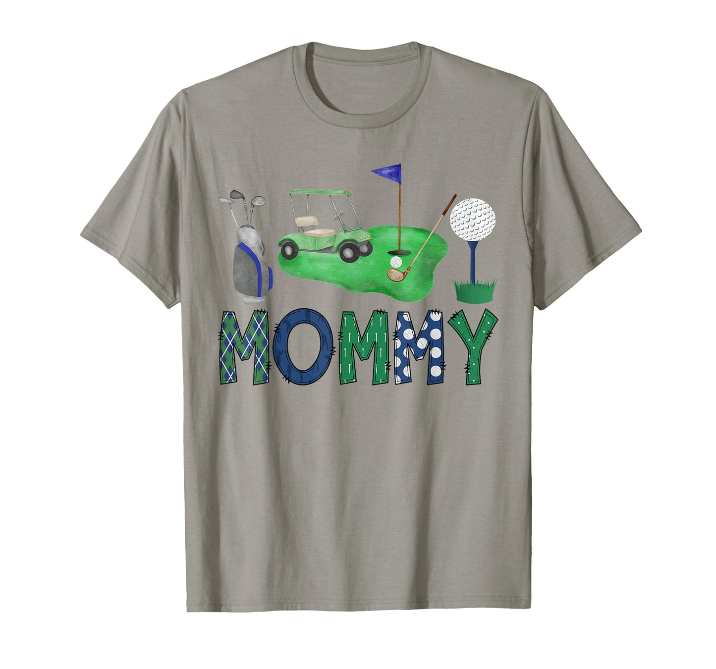 Mommy Of The Birthday Boy Hole in One Golf Sport Matching T-Shirt