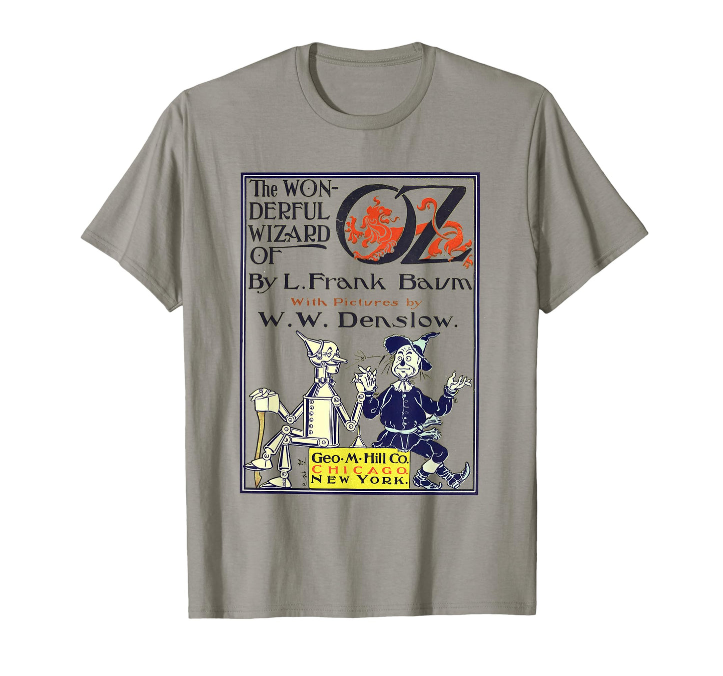 Classic Vintage Book Cover "The Wonderful Wizard of Oz" T-Shirt