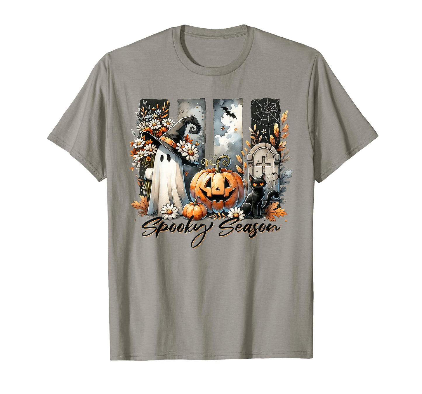 Vintage Halloween Horror Spooky Season T-Shirt