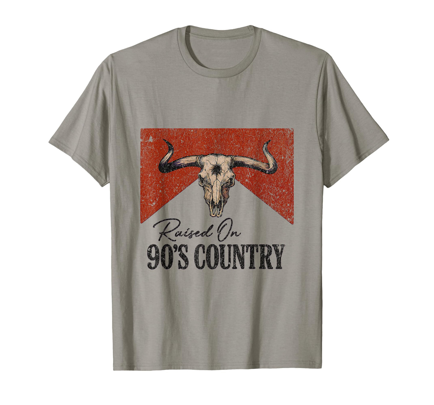 Raised On 90s Country Shirt Womens Cute Vintage T-Shirt