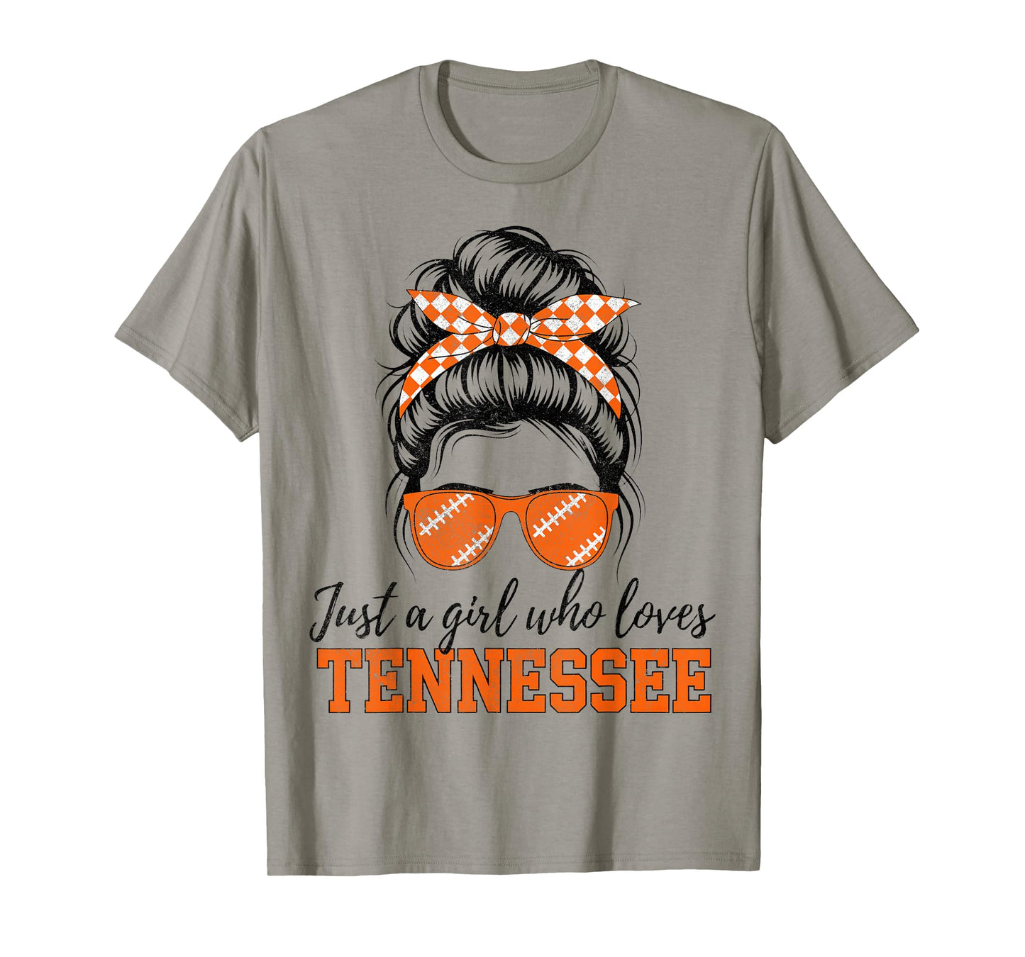 Just a Girl Who Loves Tennessee Tennessee Women Girls Moms T-Shirt