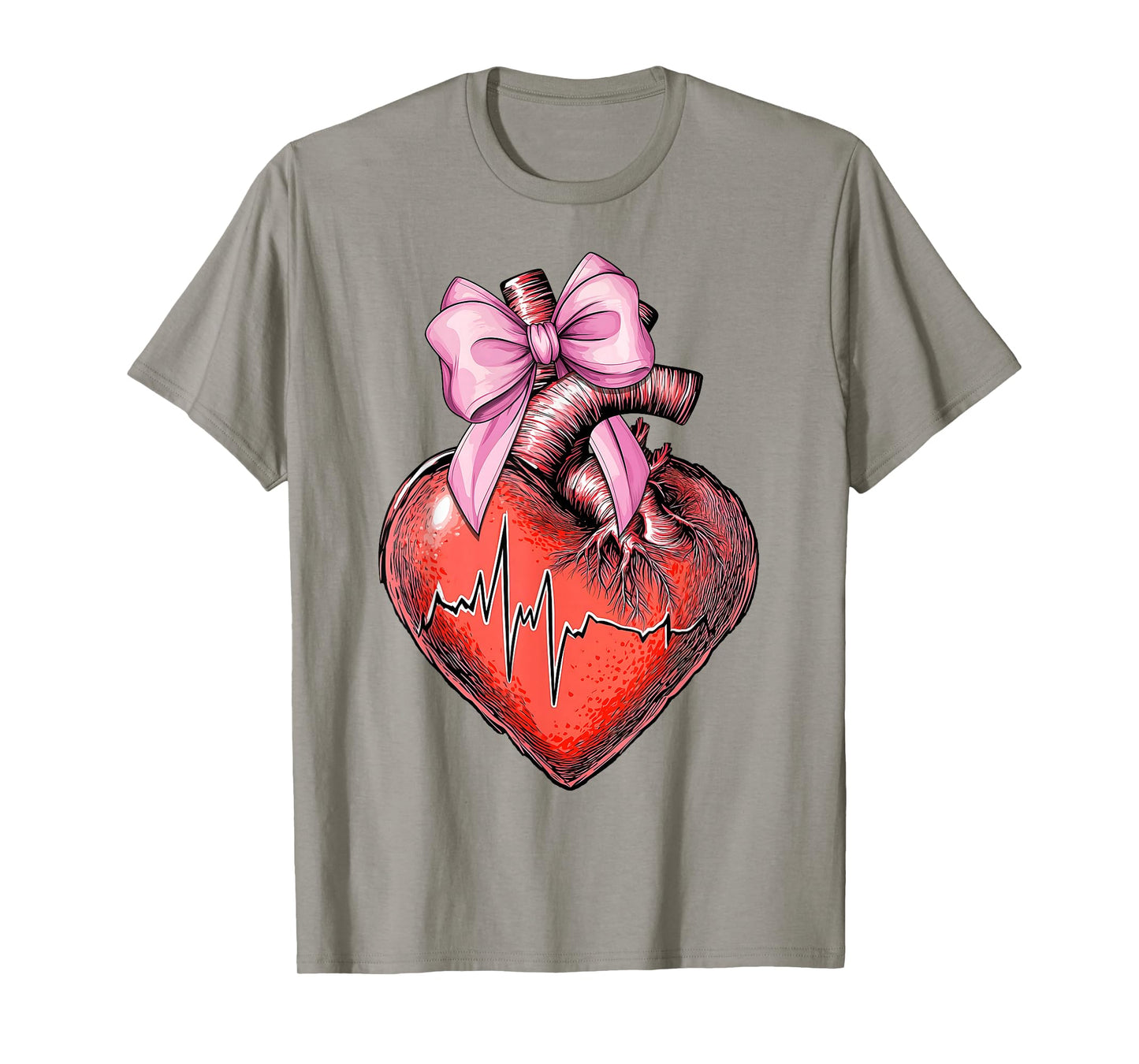 Coquette Bow EMS Emergency Medical Services EMT Paramedic T-Shirt