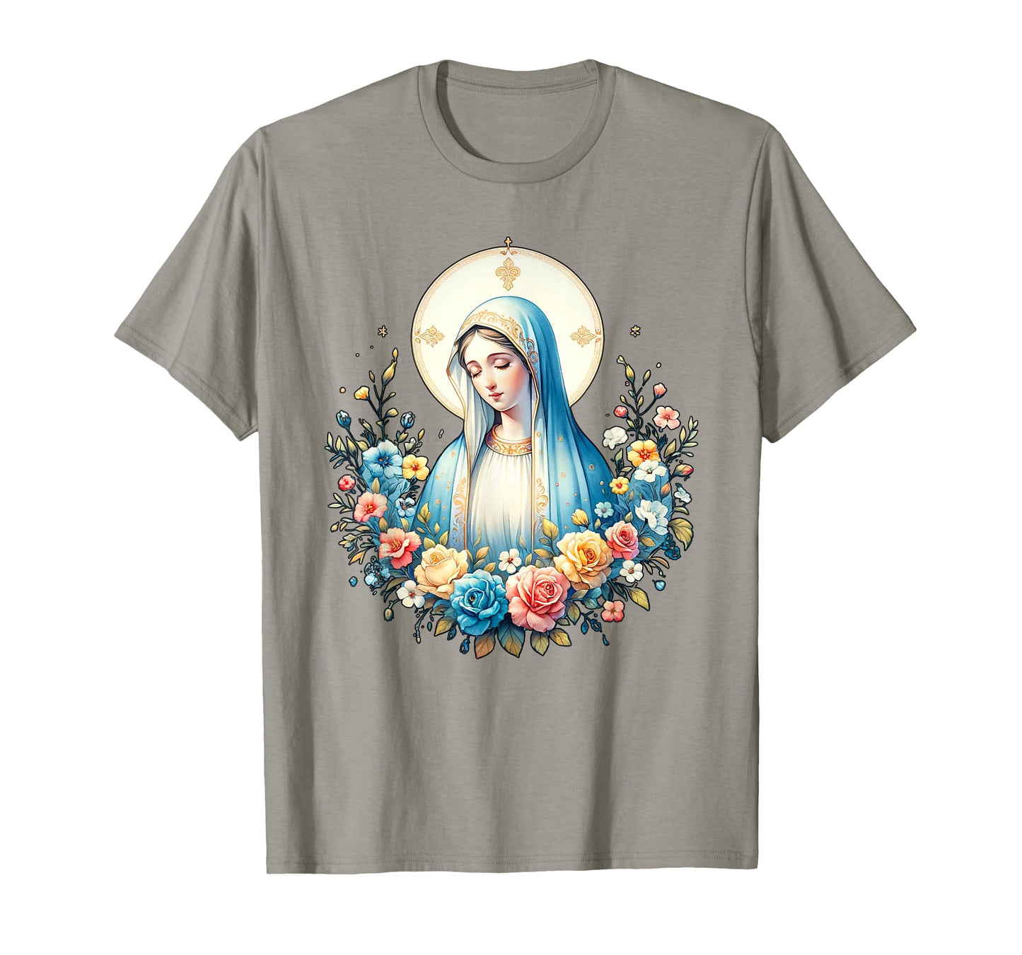 Our Lady of Lourdes Powerful Symbol Saint Mary Mother Mary T-Shirt