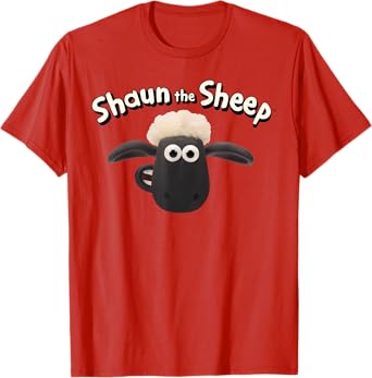 Shaun the Sheep: Classic Logo with Shaun T-Shirt T-Shirt