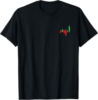 Cute Stock Market Art For Men Women Stock Trader Day Trading T-Shirt