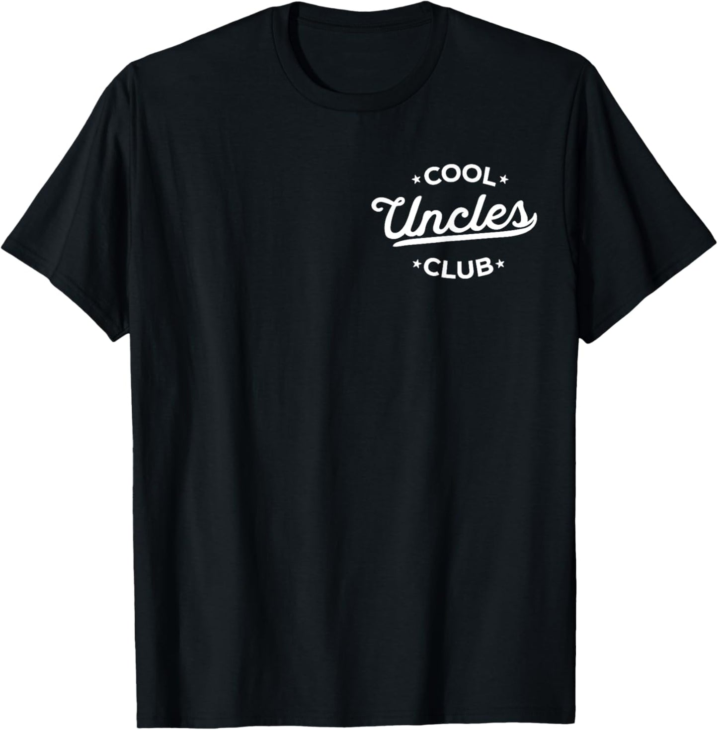 Cool Uncles Club Best Uncle Ever Funny Pocket Fathers Day T-Shirt