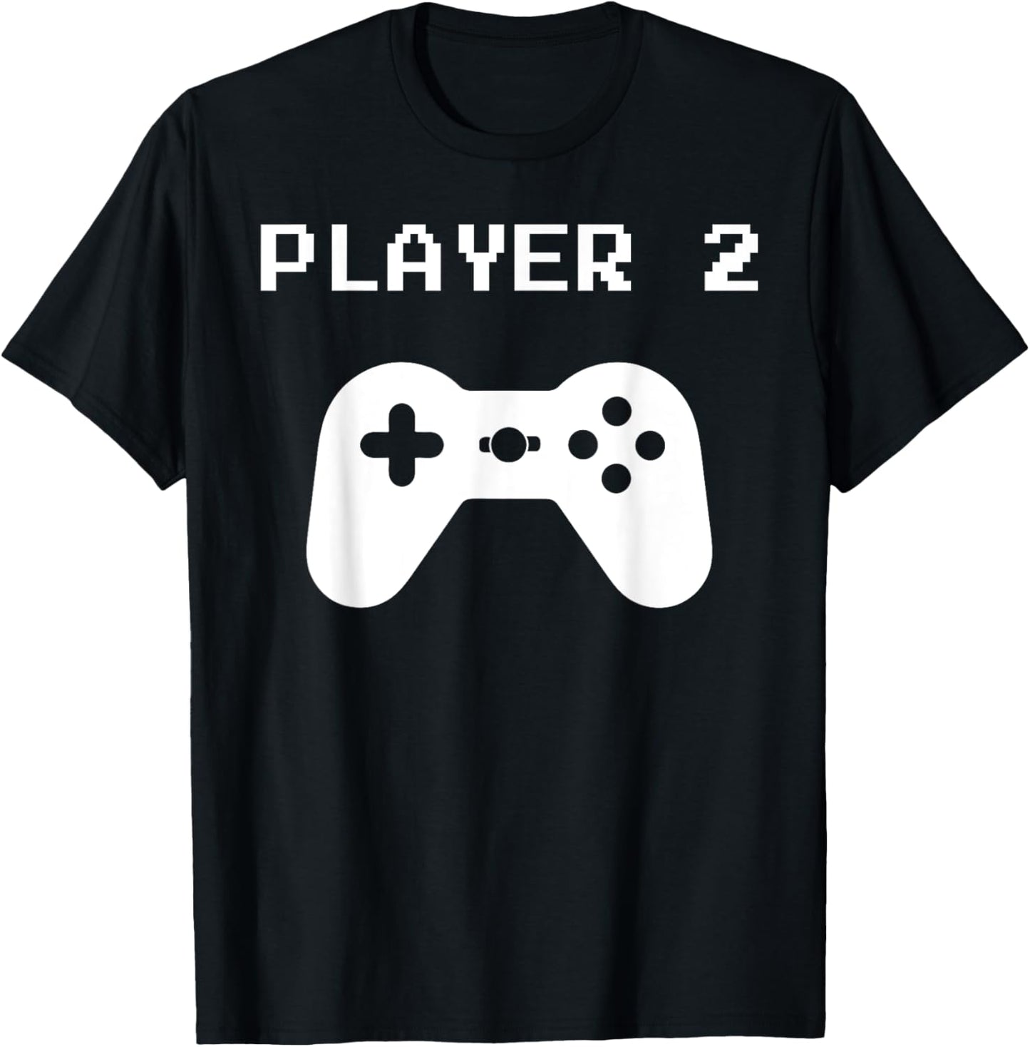 Player 1 & 2 Matching Shirts for Video Gamers - T-Shirt