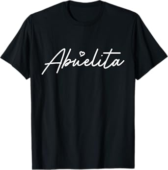 Women's Abuelita Cute Mother's Day Gift In Spanish Grandma T-Shirt