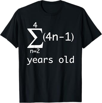 Funny Math Geek Shirt-33rd Birthday 33 Years Old Math Lovers T-Shirt