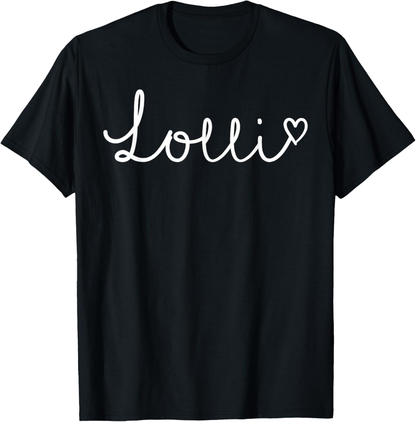 Lolli Gifts For Women Grandma Heart Mother's Day Lolli T-Shirt