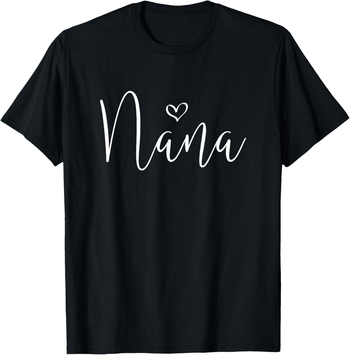 Nana For Women Grandma Christmas Mother's Day Grandparents' T-Shirt