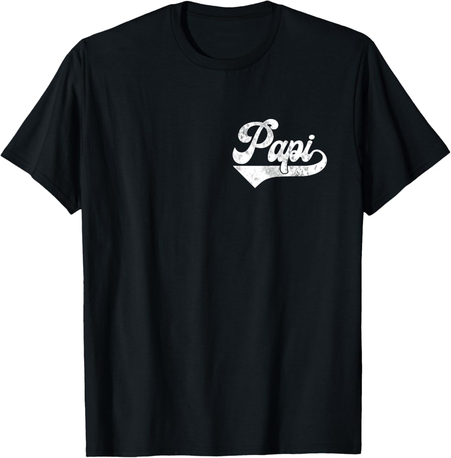 Mens Papi Vintage Retro Father's Day for Papa Grandpa T-Shirt