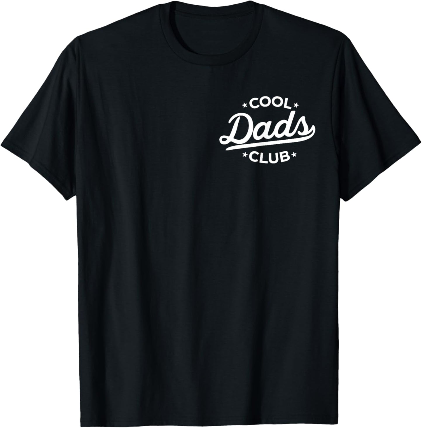 Mens Retro Cool Dads Club Funny Dad Pocket Fathers Day T-Shirt