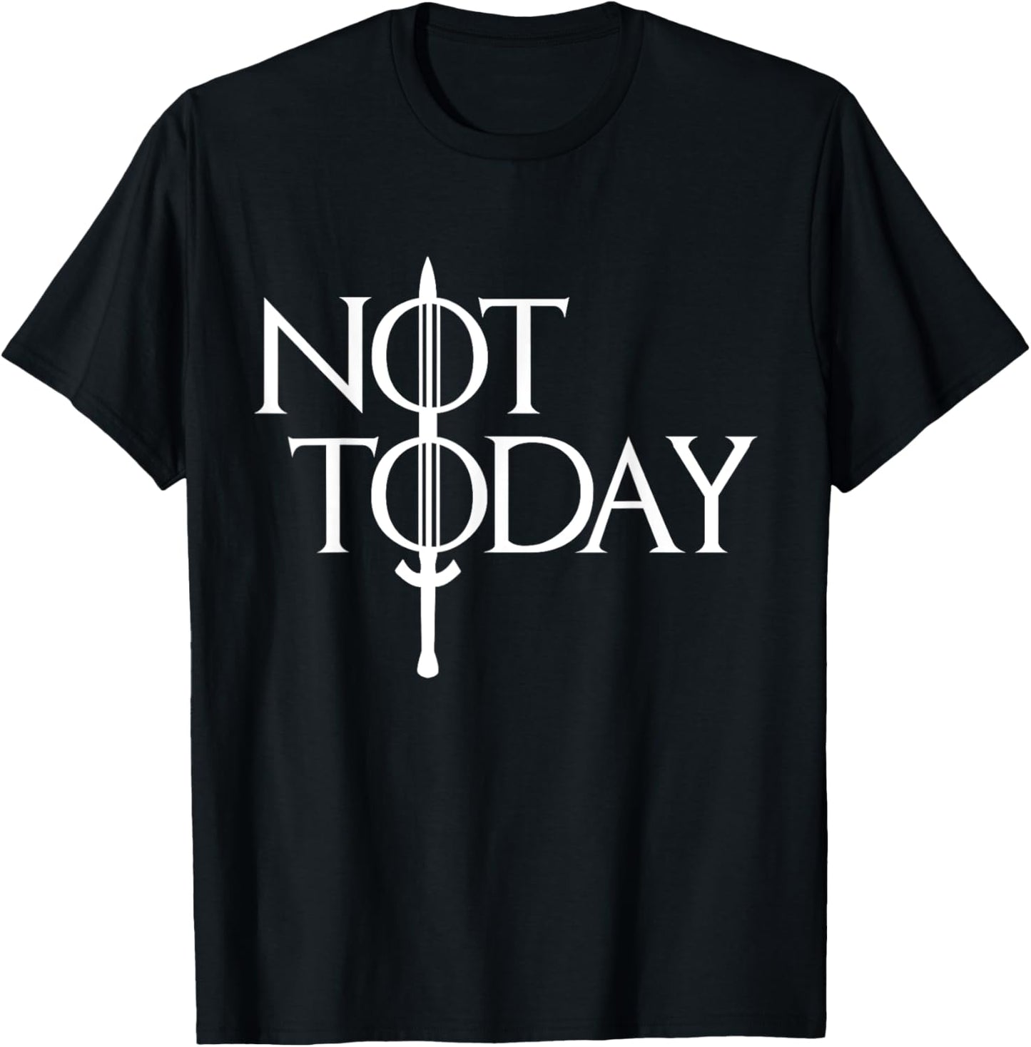 Men Women Not Today Vintage Cosplay T-Shirt