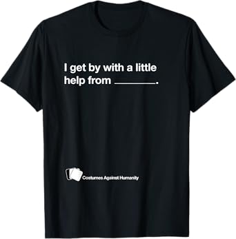 Funny Halloween Against Humanity Group & Couple Costume T-Shirt