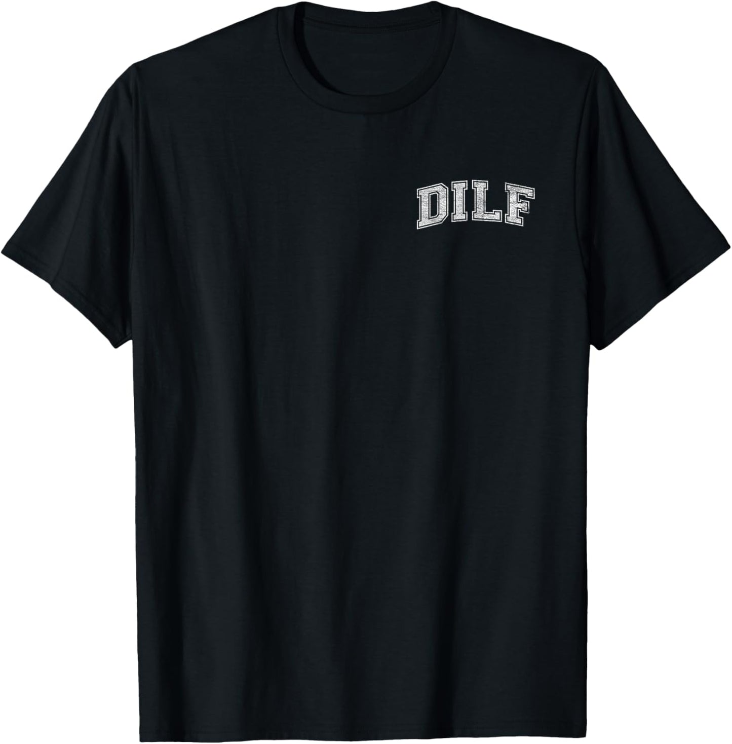 DILF VARSITY STYLE DAD OLDER MORE MATURE MEN T-Shirt