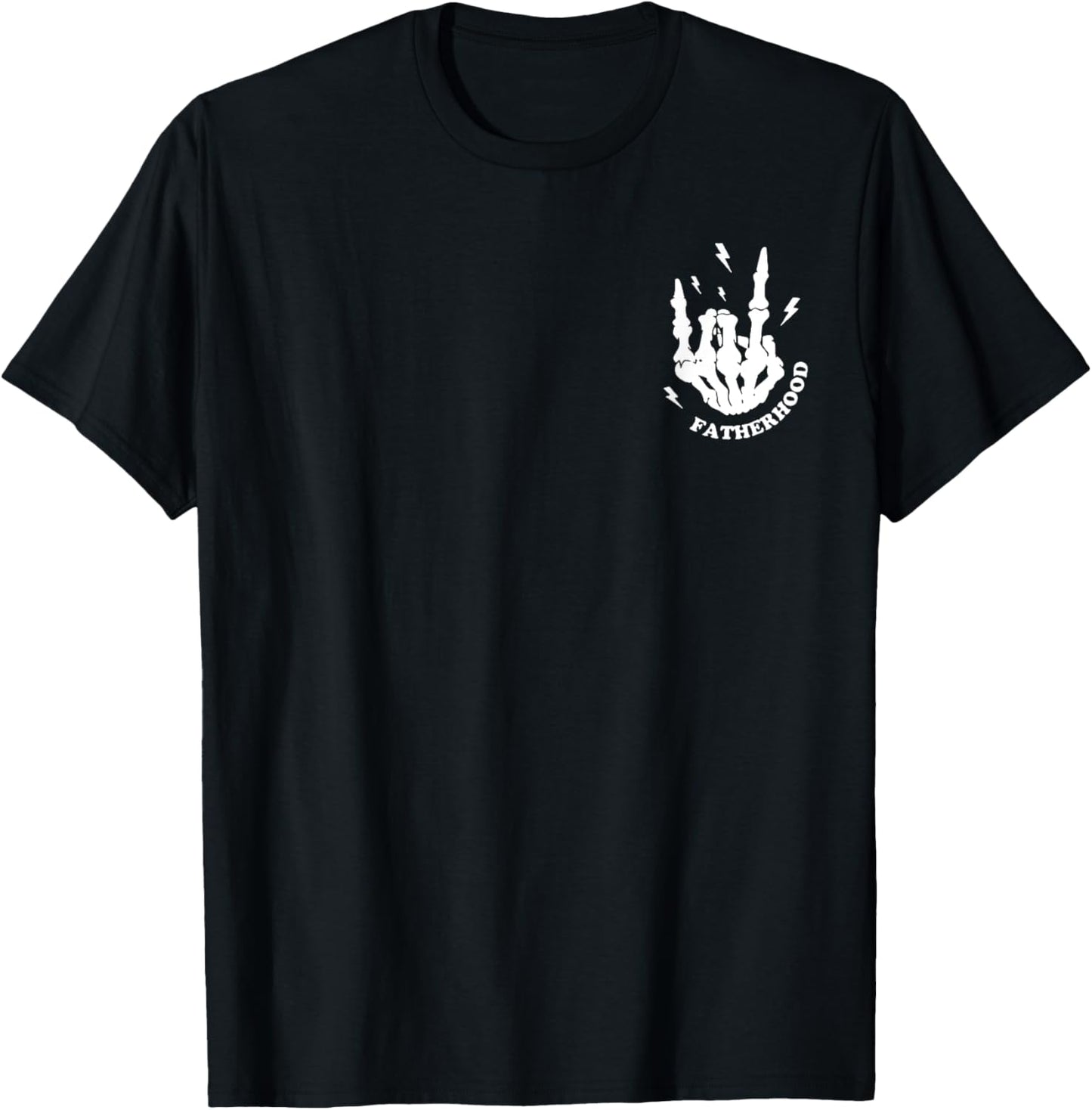 Fatherhood Some Days I Rock It Father's Day Skeleton Dad T-Shirt