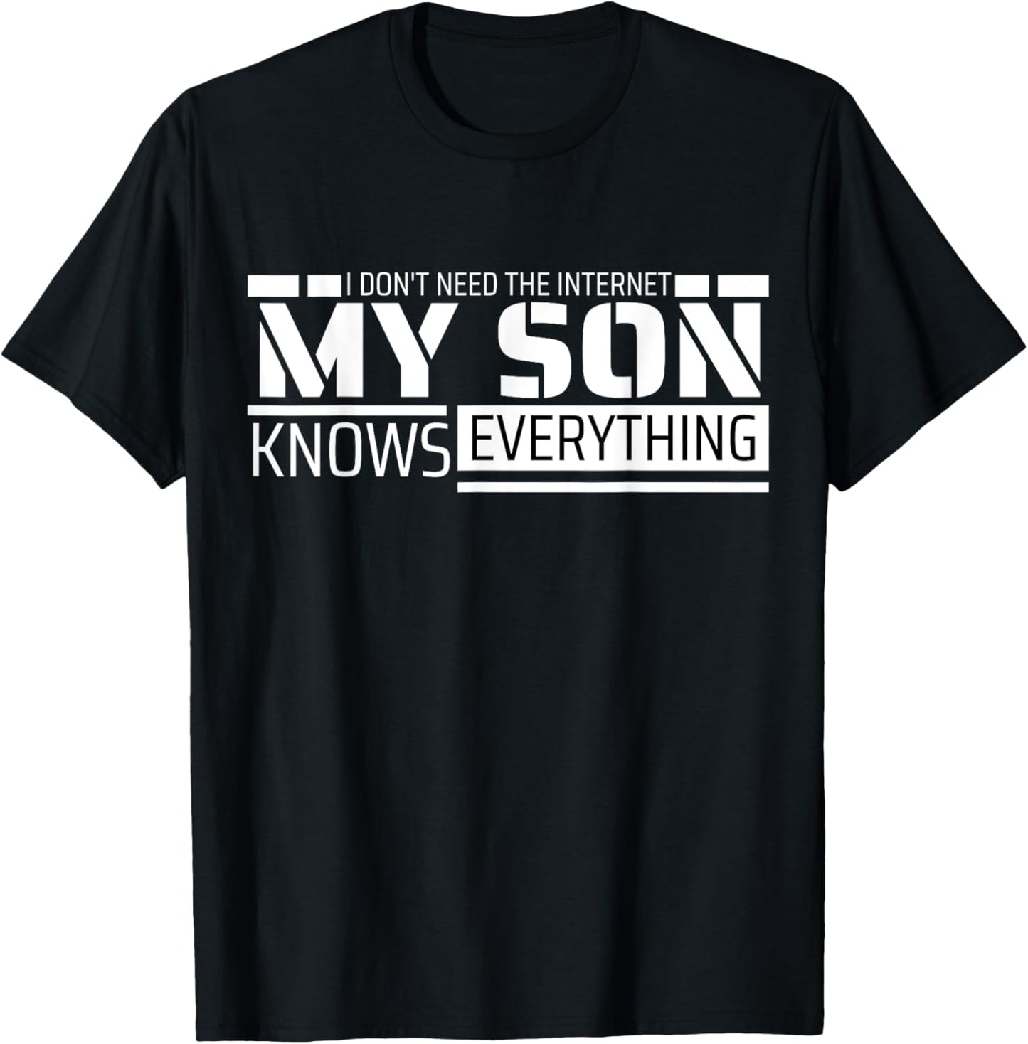 Funny Dad Shirt From Son Men Funny Fathers Day Dad T-Shirt