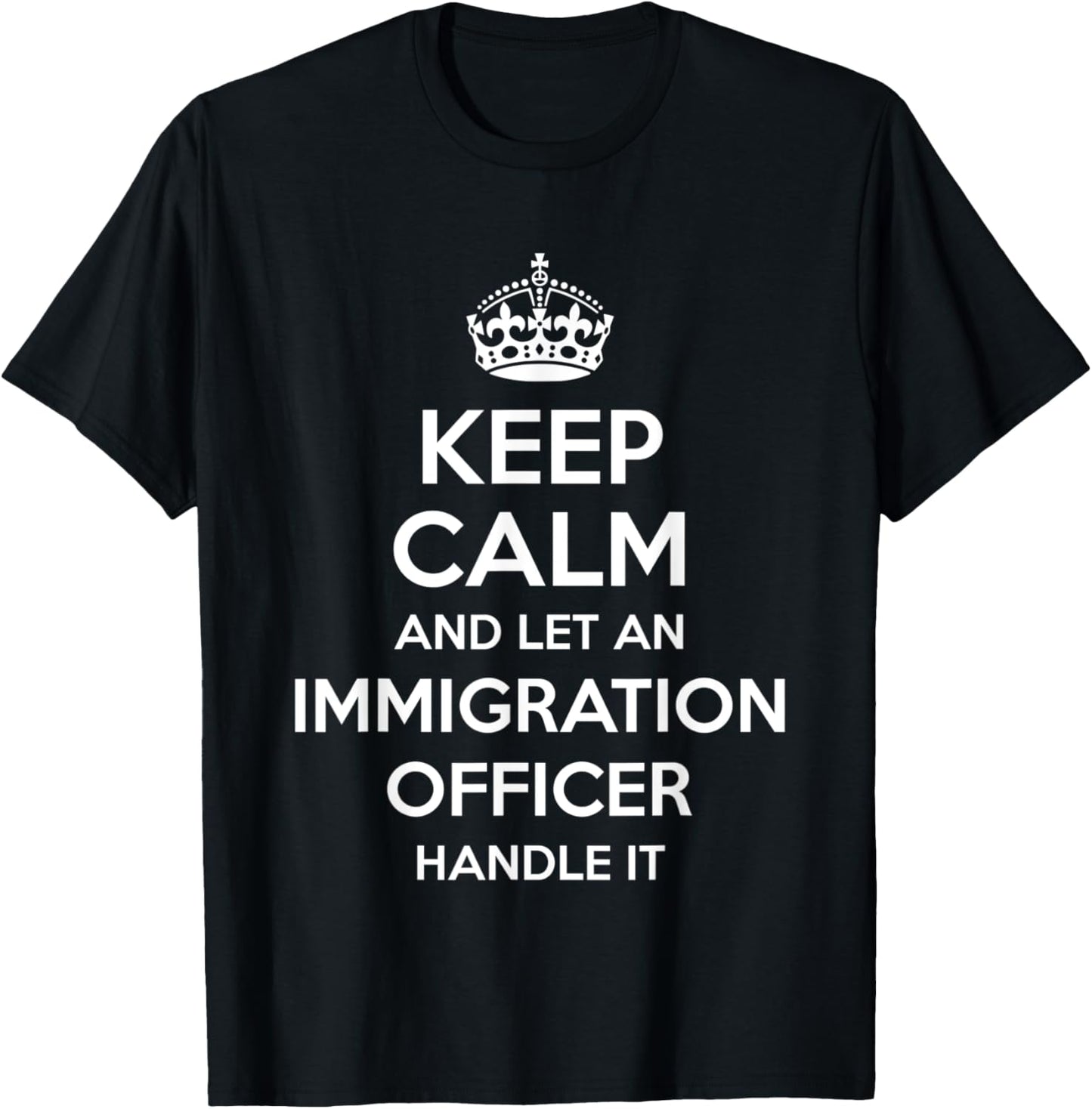 IMMIGRATION OFFICER Gift Funny Job Title Profession Birthday T-Shirt