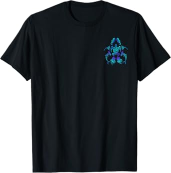 Tribal Hawaiian Maori Sun Sea Turtle Shark Searhorse & Ray T-Shirt