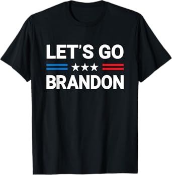 Let's Go Brandon US Flag T-Shirt