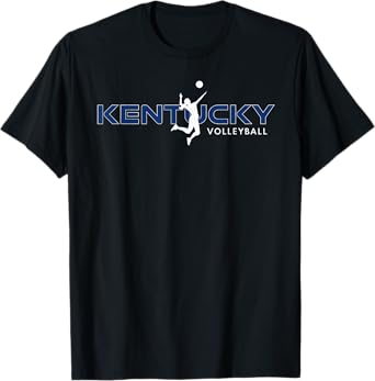 Bluegrass State Sports Fan Kentucky Volleyball Girls Player T-Shirt
